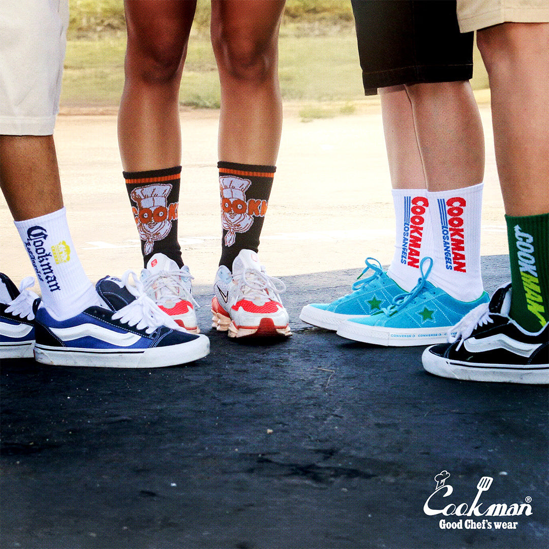 Cookman Rib Crew Socks - Supermarket