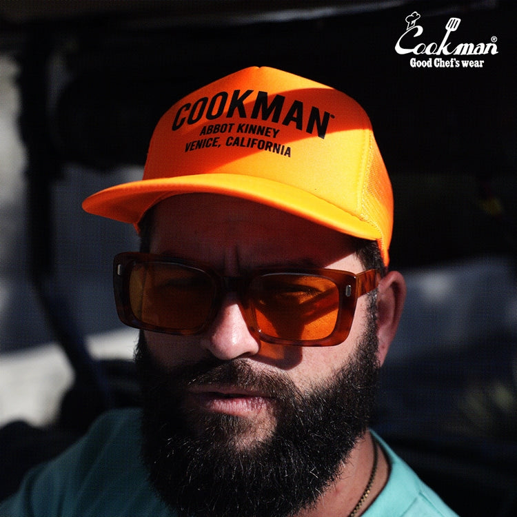 Cookman Mesh Cap - Abbot Kinney : Orange