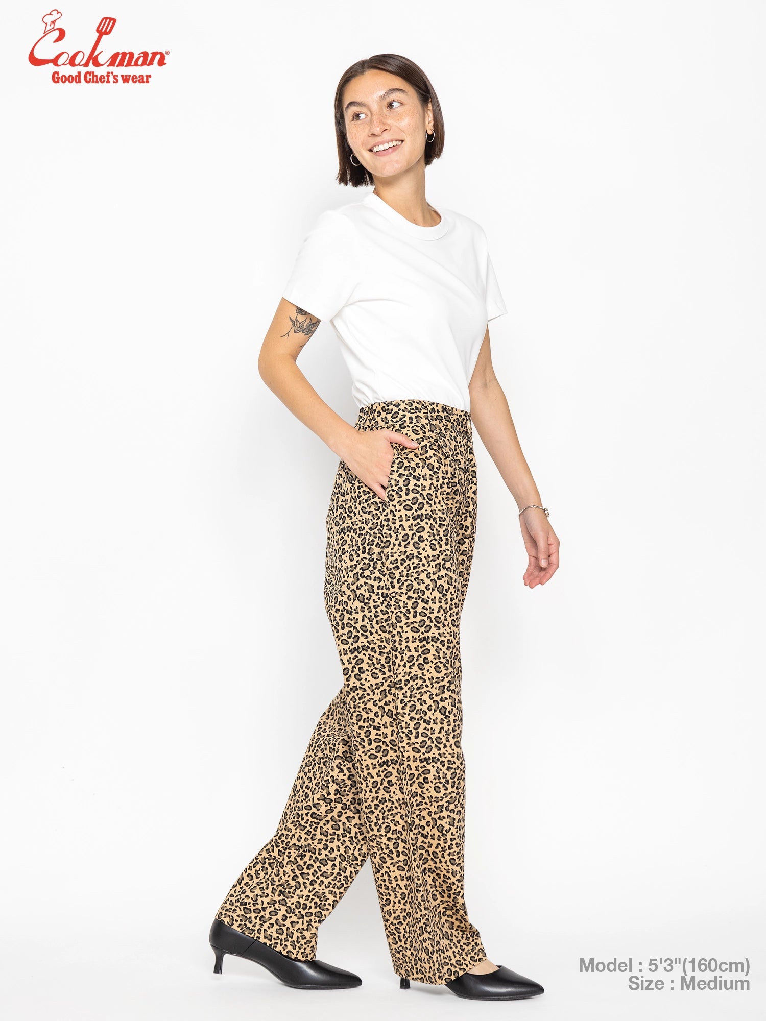 Lucy Pants - Leopard : Beige