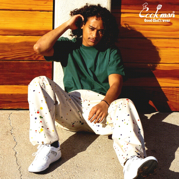 Cookman Chef Pants Semiwide - Sauce Splash : Beige