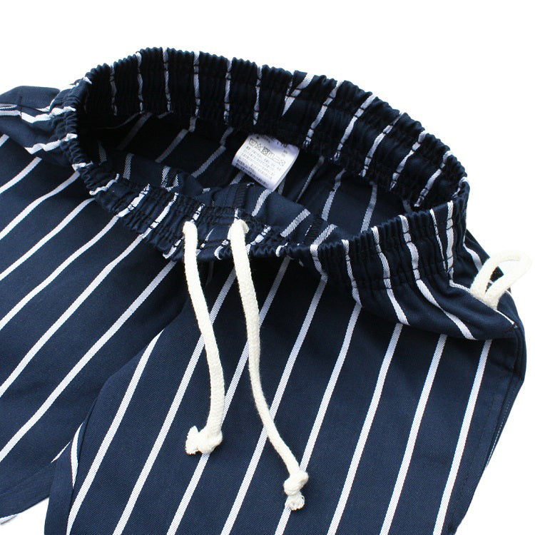 Cookman Chef Pants Kids - Stripe : Navy