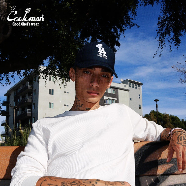 Cookman Mesh Cap - Chef Hat LA : Navy