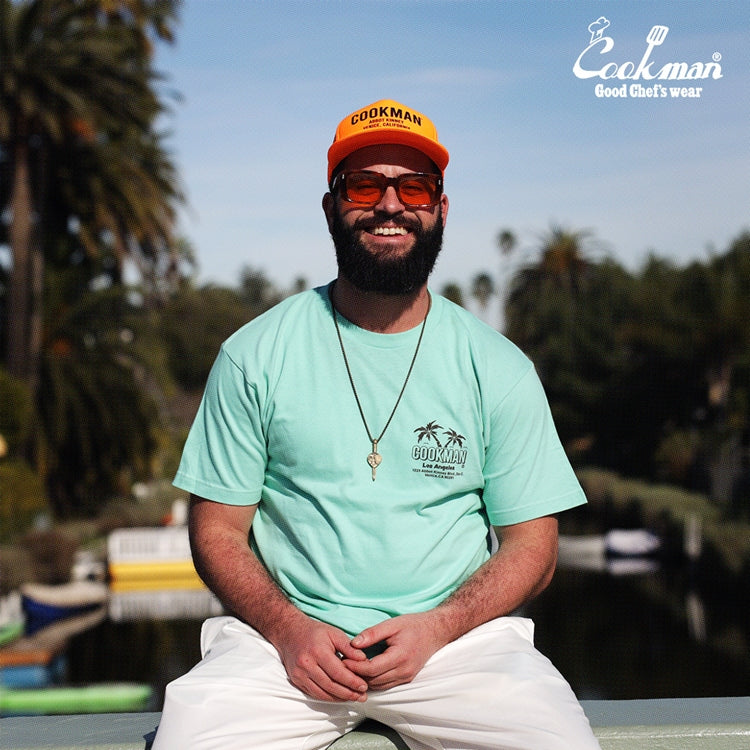 Cookman Mesh Cap - Abbot Kinney : Orange