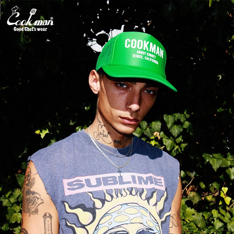 Cookman Mesh Cap - Abbot Kinney : Jalapeno