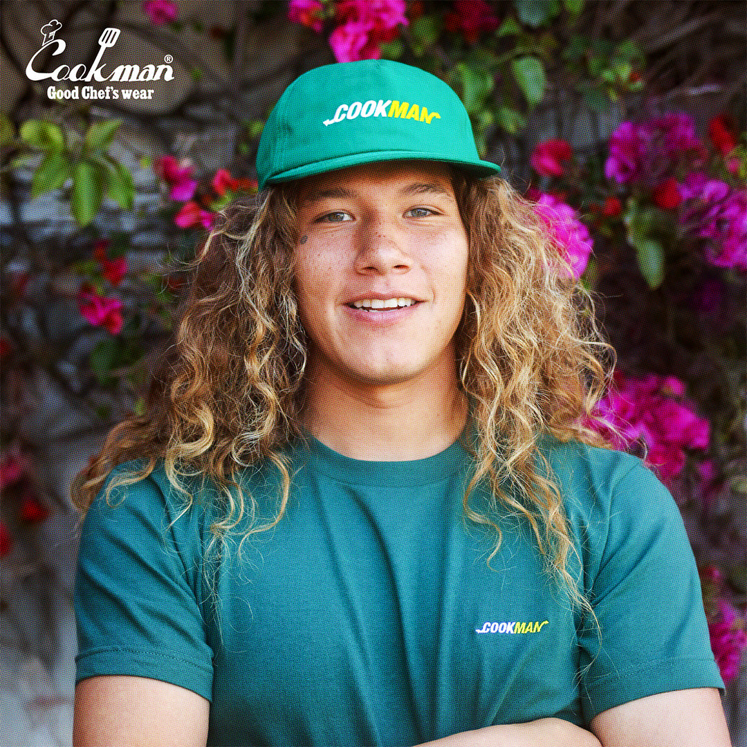 Cookman Embroidery Tees - Cafe : Dark Green