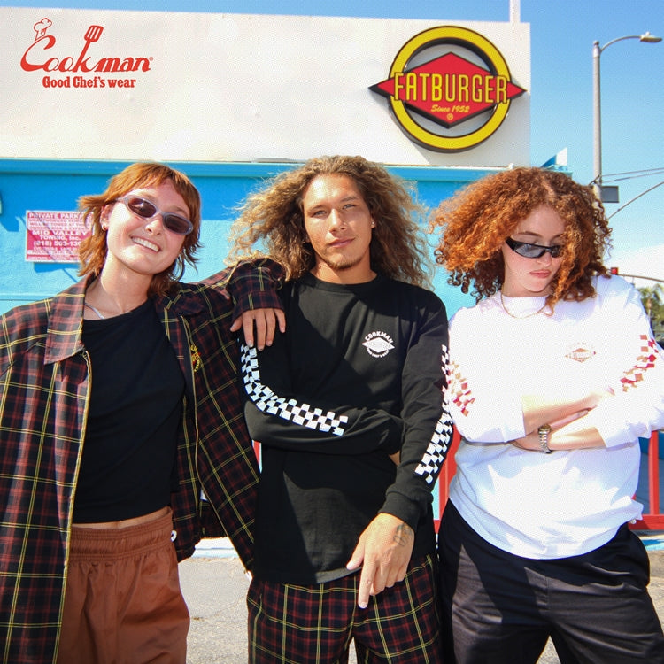 Cookman Chef Pants Semiwide : FAT Tartan Check