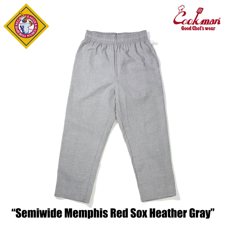 Cookman Chef Pants Semiwide - Memphis Red Sox Heather Gray