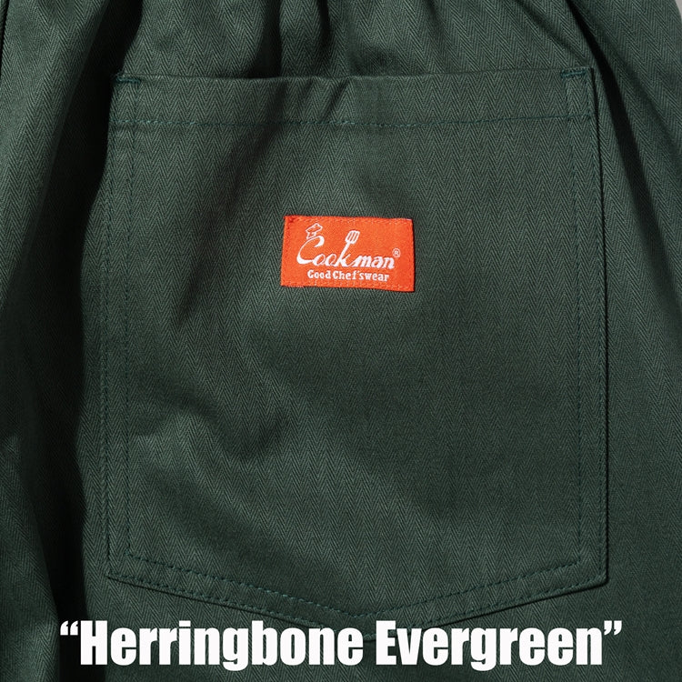 Cookman Chef Pants - Herringbone : Evergreen