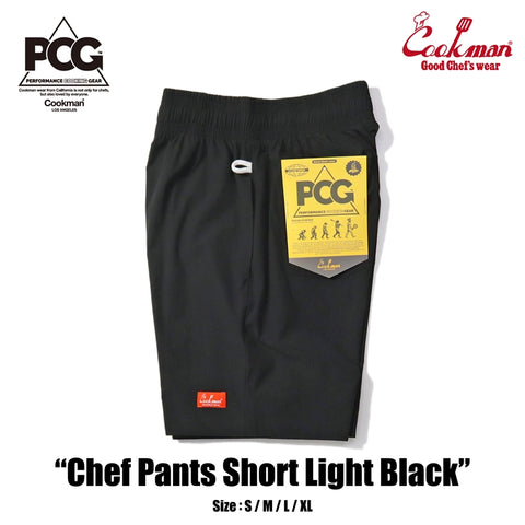 Cookman Chef Short Pants - Light : Black