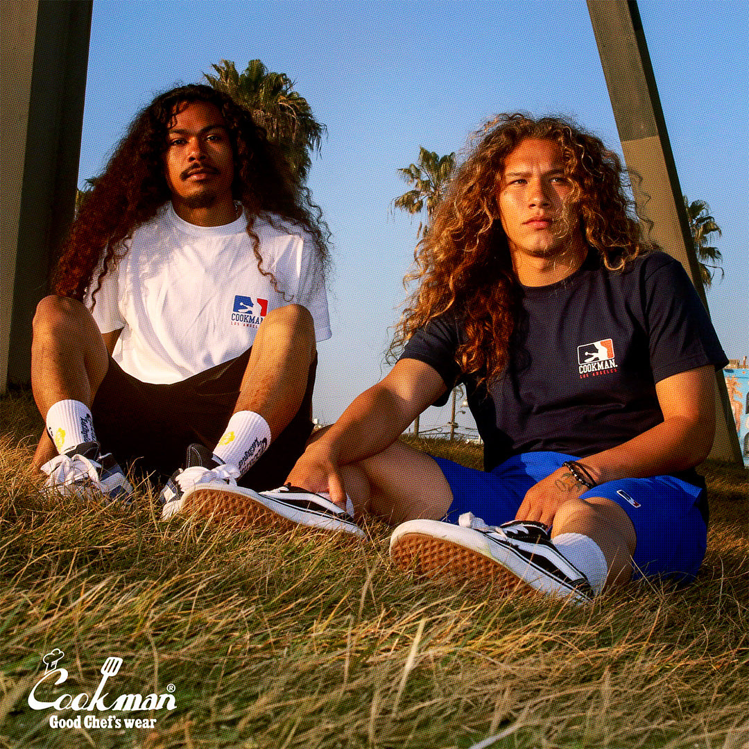 Cookman Chef Short Pants Light - Chef Hat LA : Blue