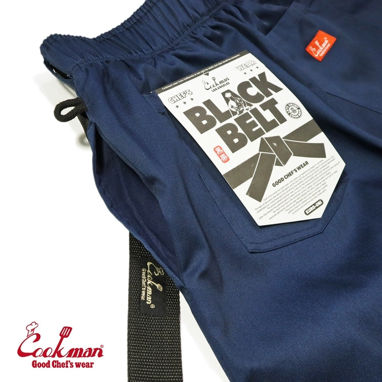 Cookman Chef Short Pants - Black Belt : Navy