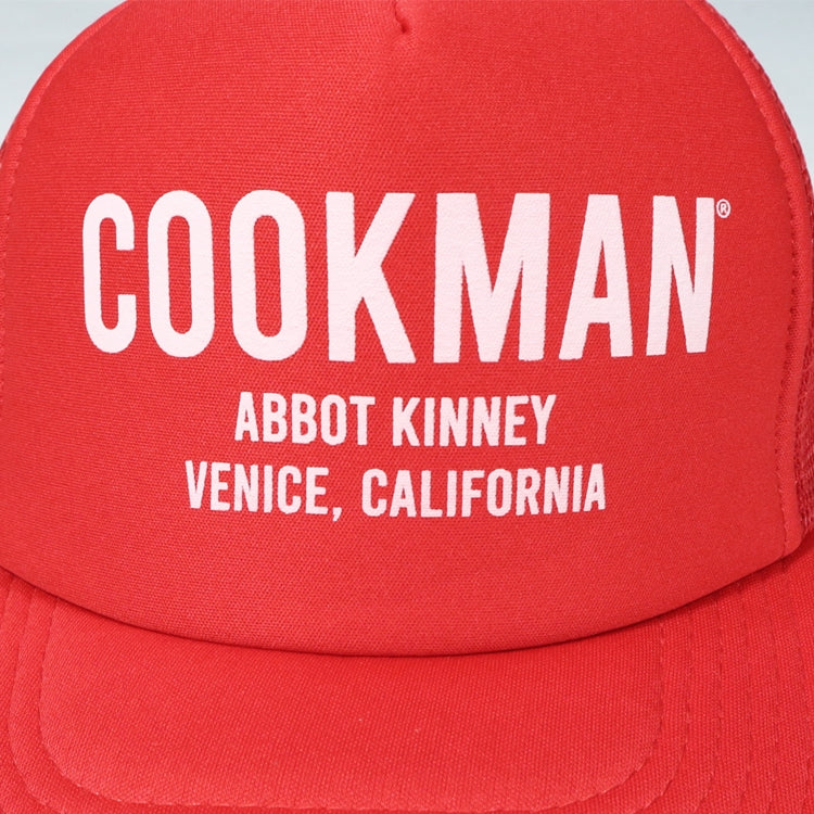 Cookman Mesh Cap - Abbot Kinney : Tomato