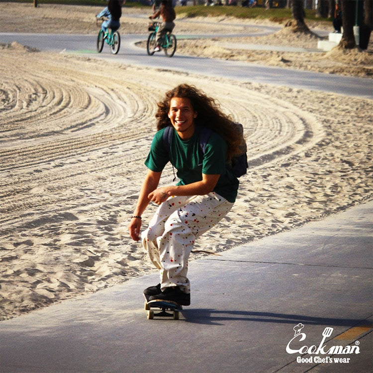 Cookman Chef Pants Semiwide - Sauce Splash : Beige