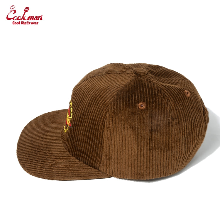 Cookman Corduroy Cap - FAT : Brown