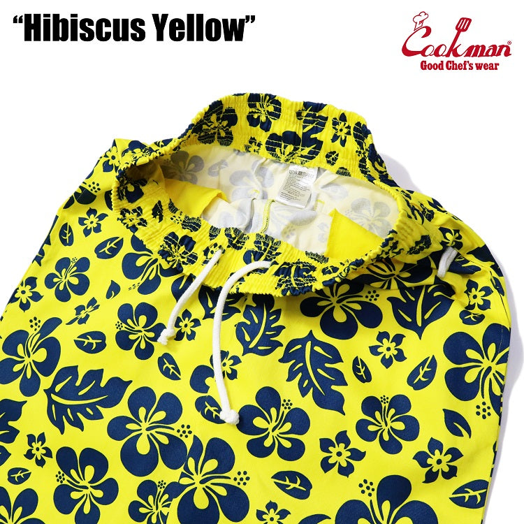 Cookman Chef Pants - Hibiscus : Yellow (All Sales Are Final)