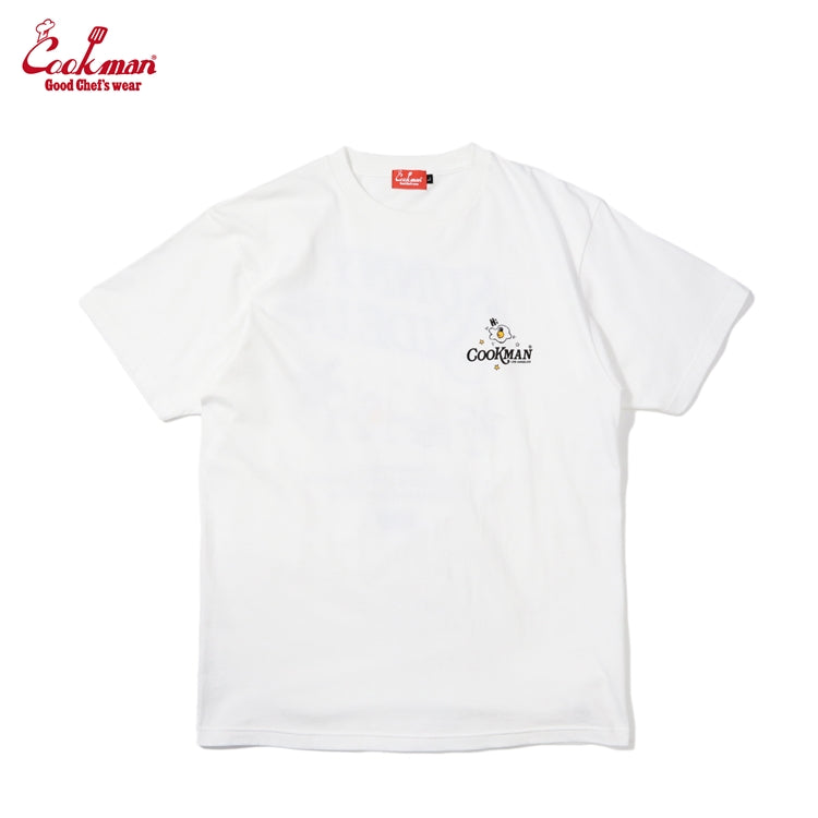 Cookman Tees - Sunny Side Up : White