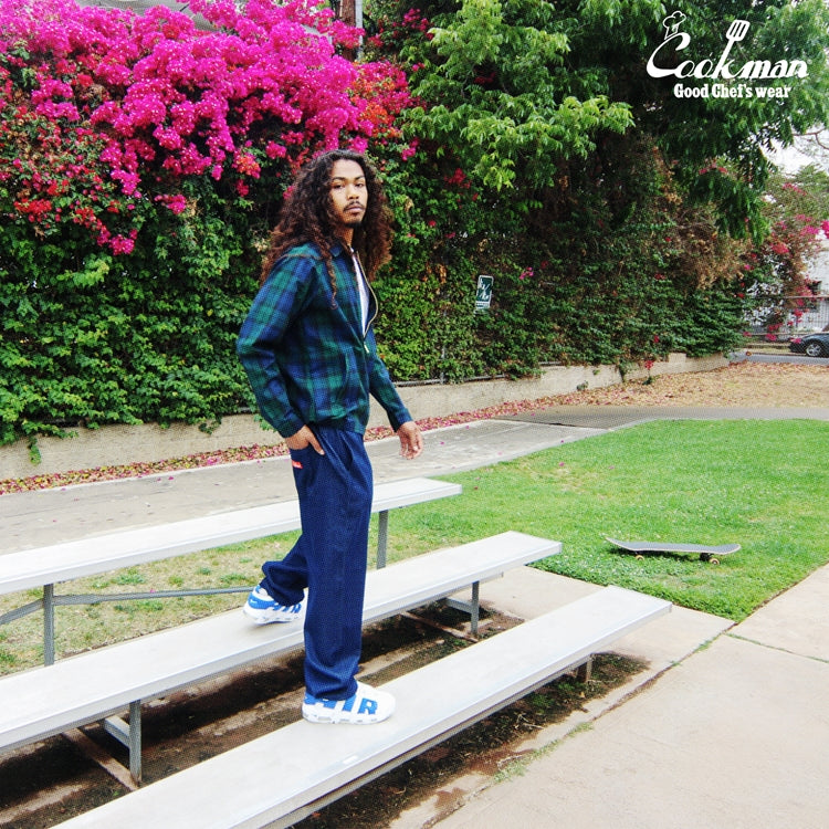 Cookman Delivery Jacket - Woven Black Watch Plaid