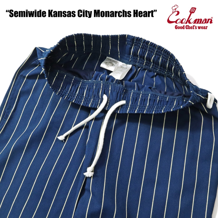 Cookman Chef Pants Semiwide - Kansas City Monarchs Heart