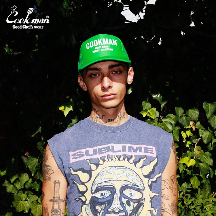 Cookman Mesh Cap - Abbot Kinney : Jalapeno