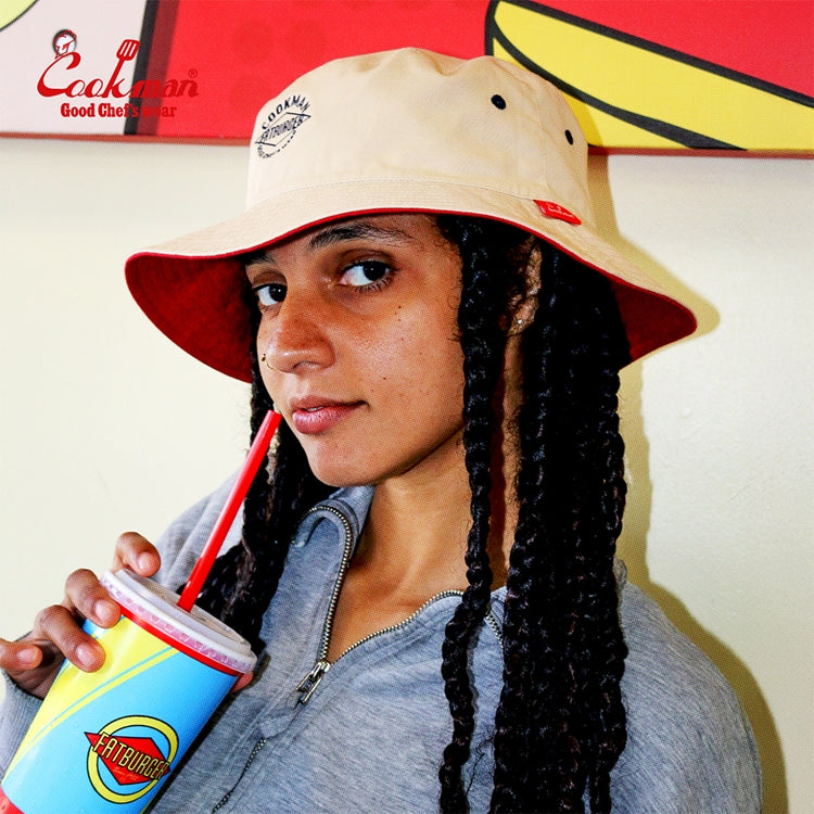 Cookman Reversible Bucket Hat - FAT BURGER