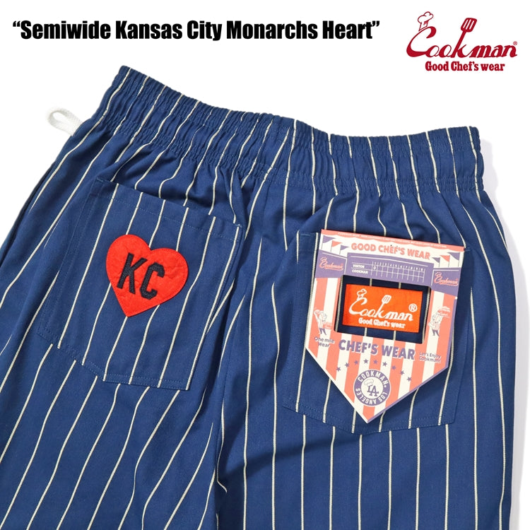 Cookman Chef Pants Semiwide - Kansas City Monarchs Heart