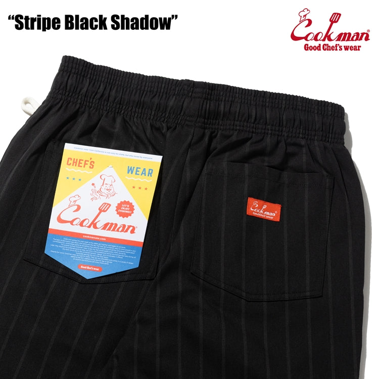 Cookman Chef Pants - Stripe Black shadow