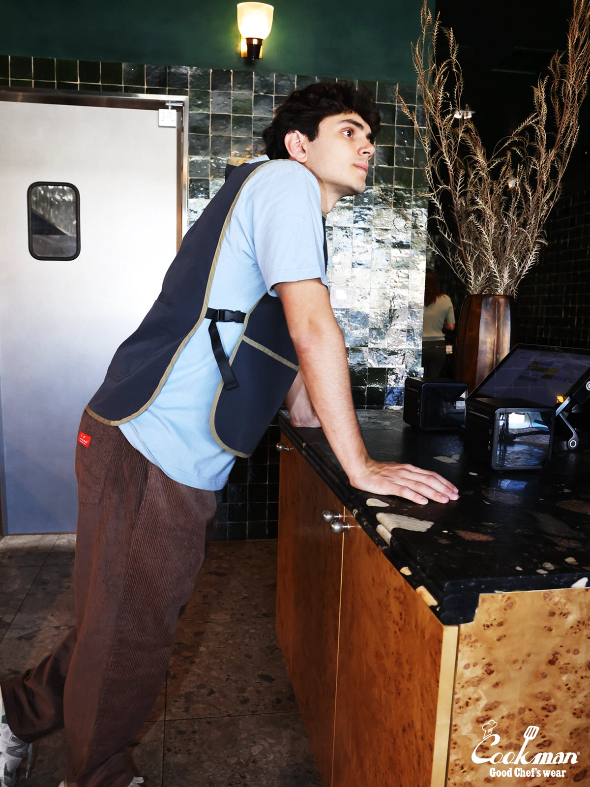 Chef Pants Semiwide - Corduroy : Cocoa