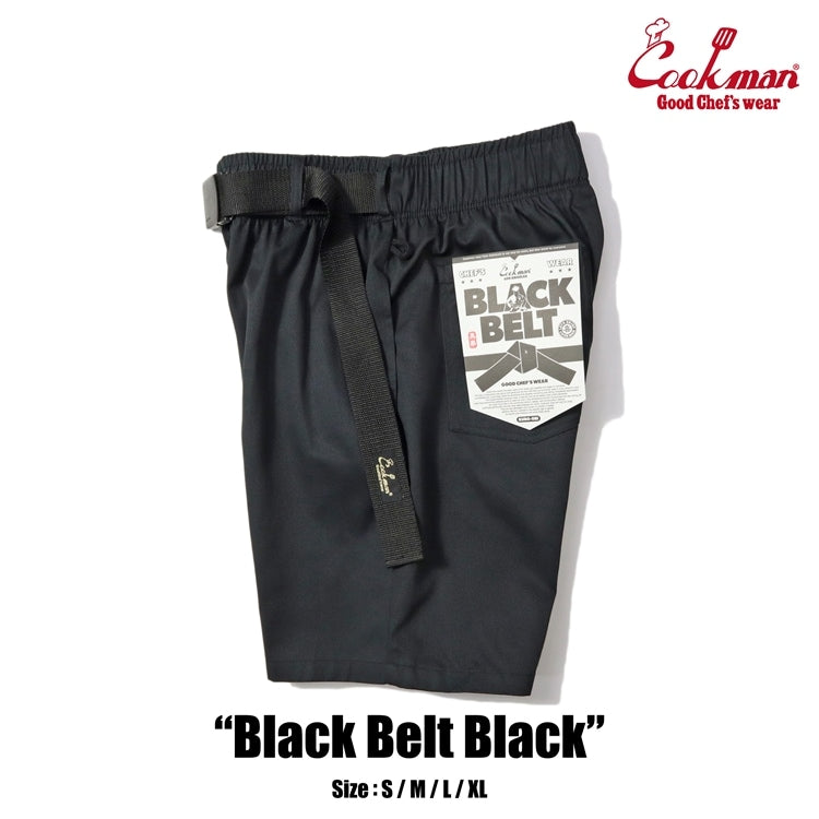 Cookman Chef Short Pants - Black Belt : Black