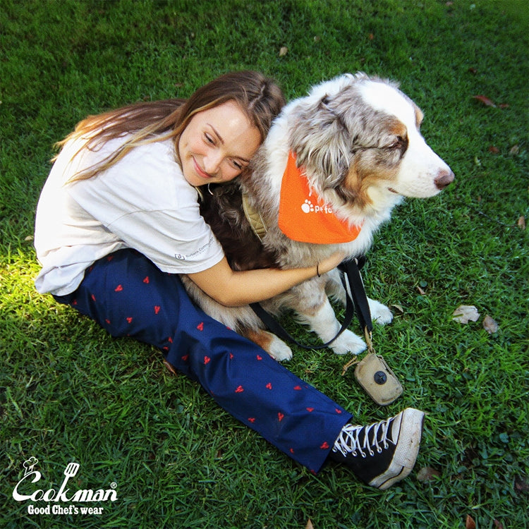 Cookman Embroidery Chef Pants - Lobster : Navy