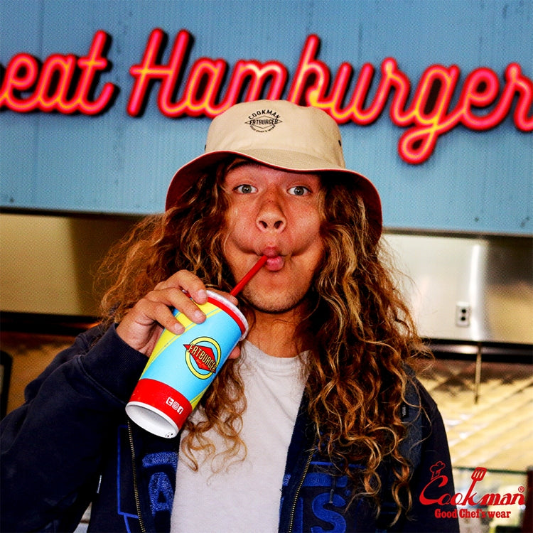 Cookman Reversible Bucket Hat - FAT BURGER