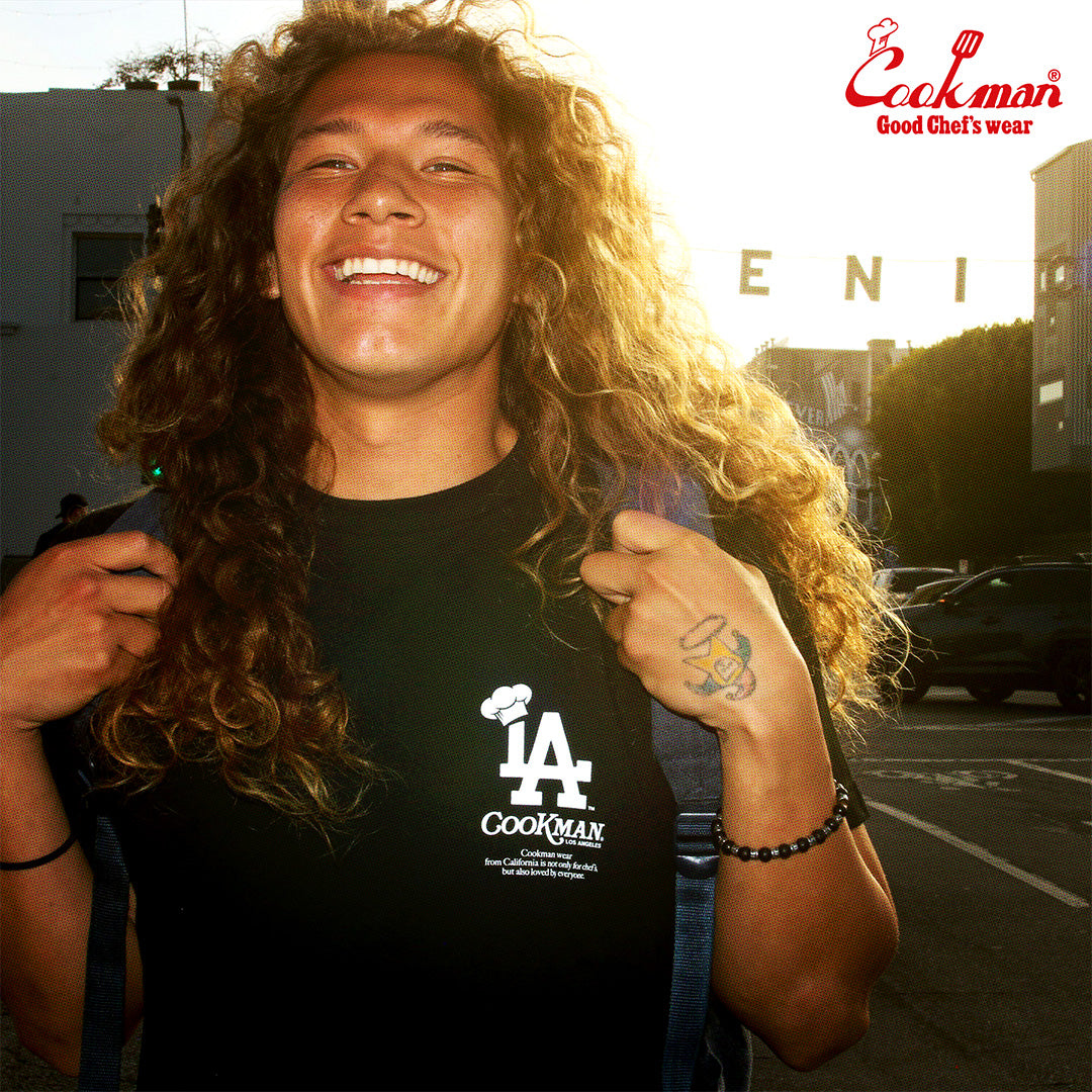 Cookman Tees - Chef Hat LA City : Black