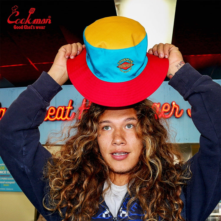 Cookman Reversible Bucket Hat - FAT BURGER