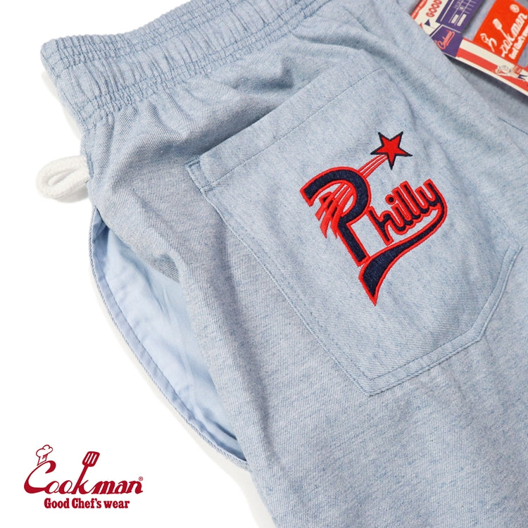Cookman Chef Pants Semiwide - Philadelphia Stars Heather Blue
