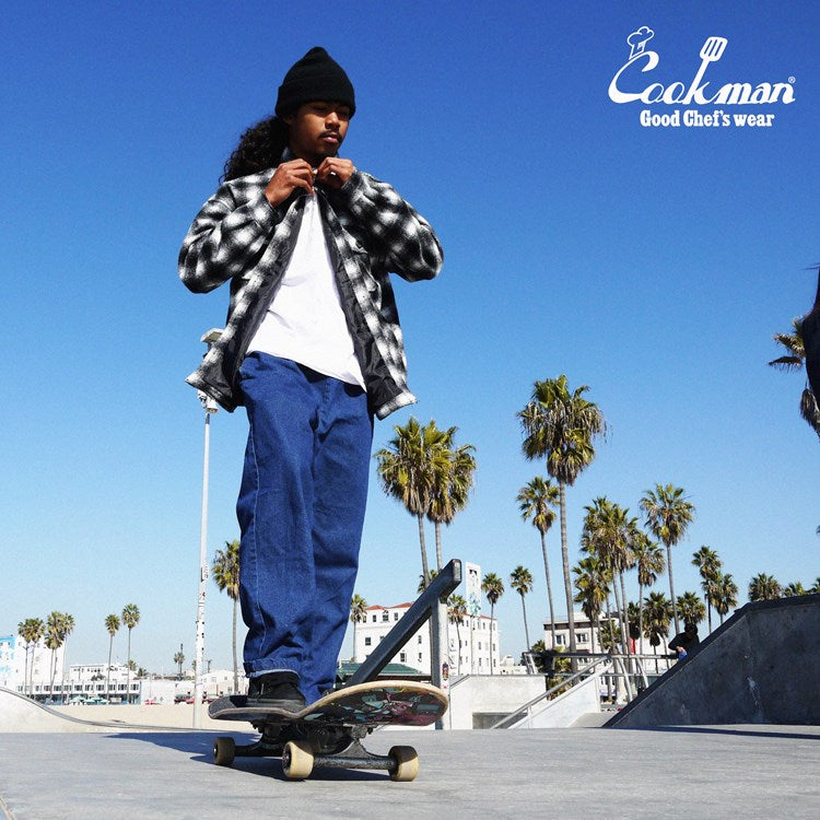 Chef Pants Semiwide- Denim : Navy