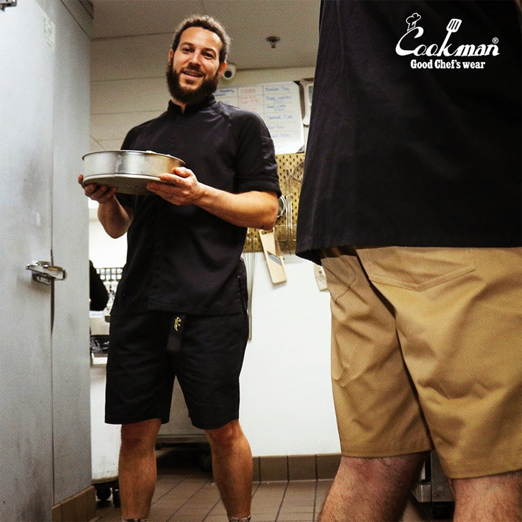 Cookman Chef Short Pants - Black Belt : Black