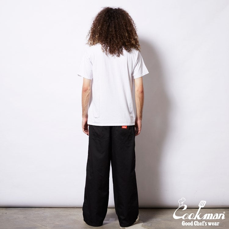 Cookman Wide Chef Pants - Black