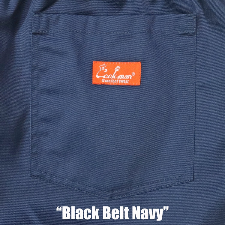 Cookman Chef Short Pants - Black Belt : Navy