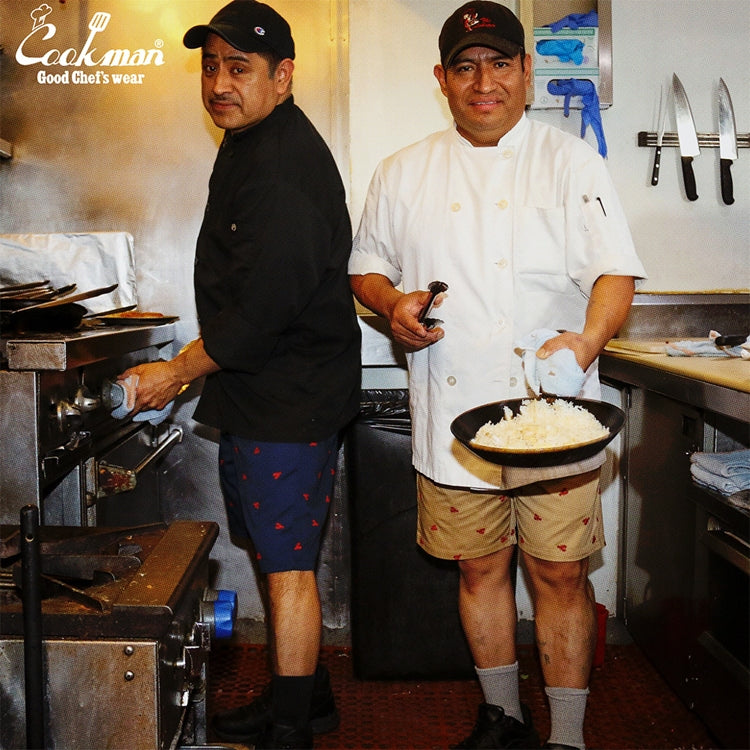 Cookman Chef Short Pants Embroidery - Lobster : Navy