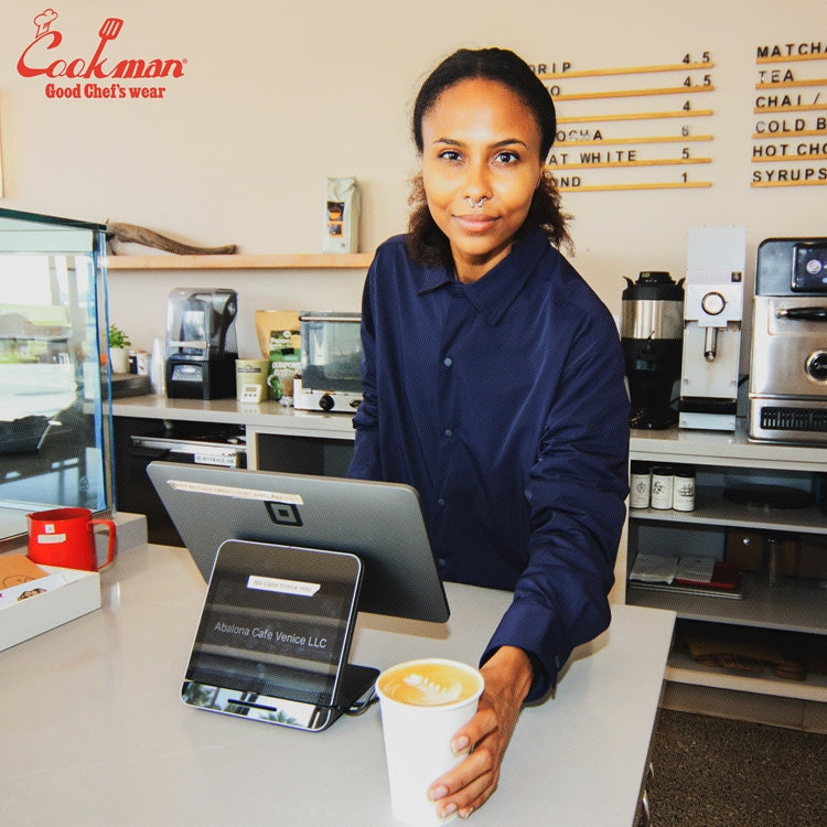 Cookman Work Shirts Long Sleeve - Navy