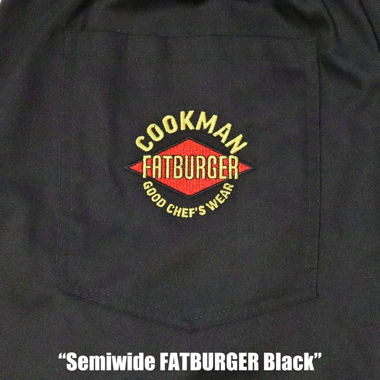 Cookman Chef Pants Semiwide : FATBURGER Black