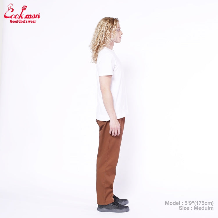 Cookman Chef Pants Semiwide : FATBURGER Chocolate