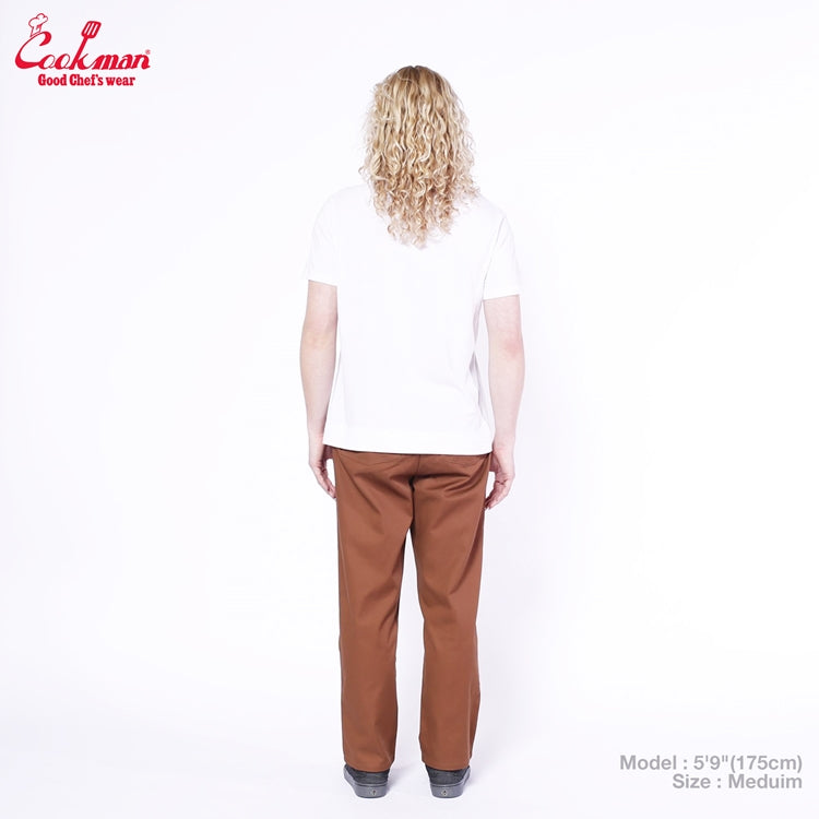 Cookman Chef Pants Semiwide : FATBURGER Chocolate