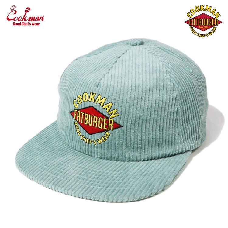 Cookman Corduroy Cap - FAT : Blue