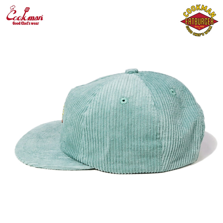Cookman Corduroy Cap - FAT : Blue