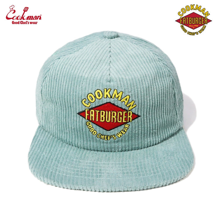 Cookman Corduroy Cap - FAT : Blue