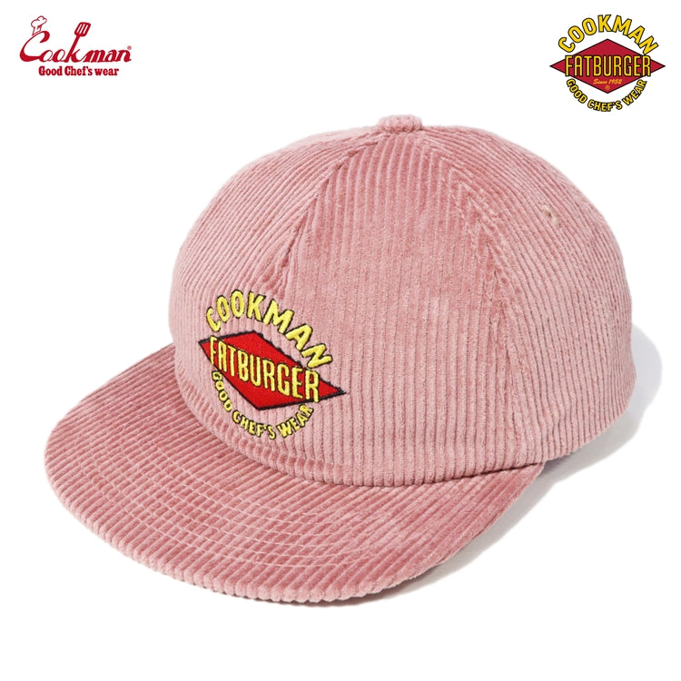 Cookman Corduroy Cap - FAT : Pink