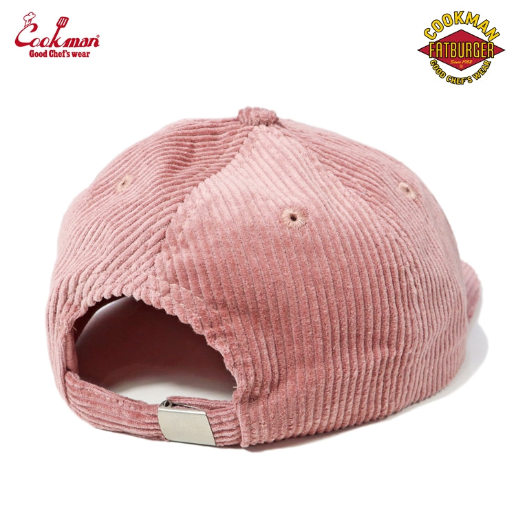 Cookman Corduroy Cap - FAT : Pink