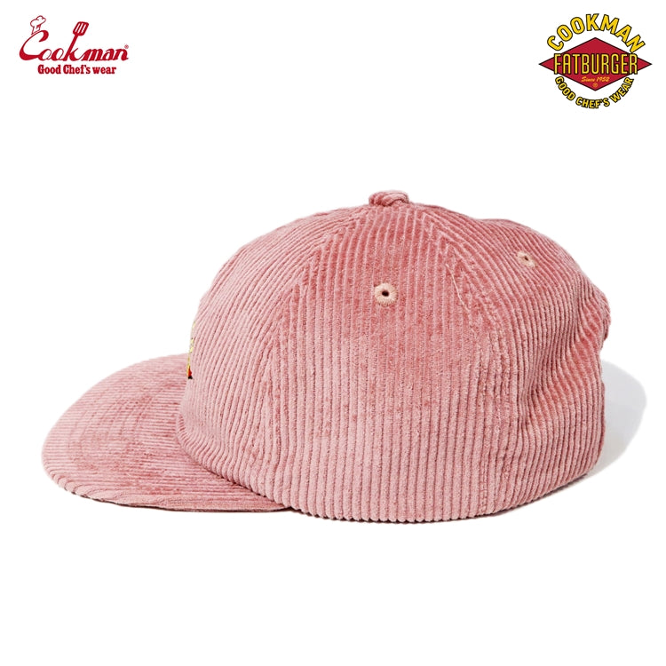 Cookman Corduroy Cap - FAT : Pink