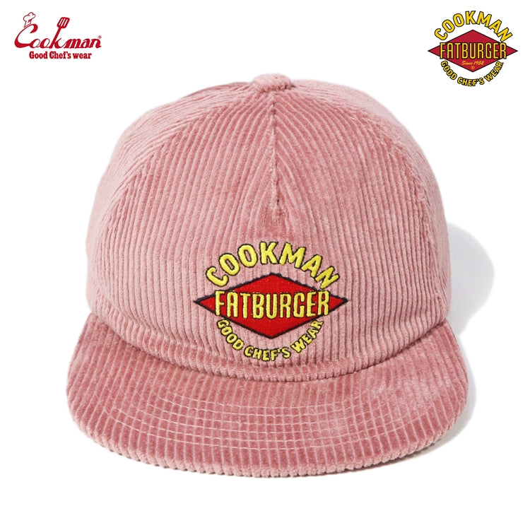 Cookman Corduroy Cap - FAT : Pink