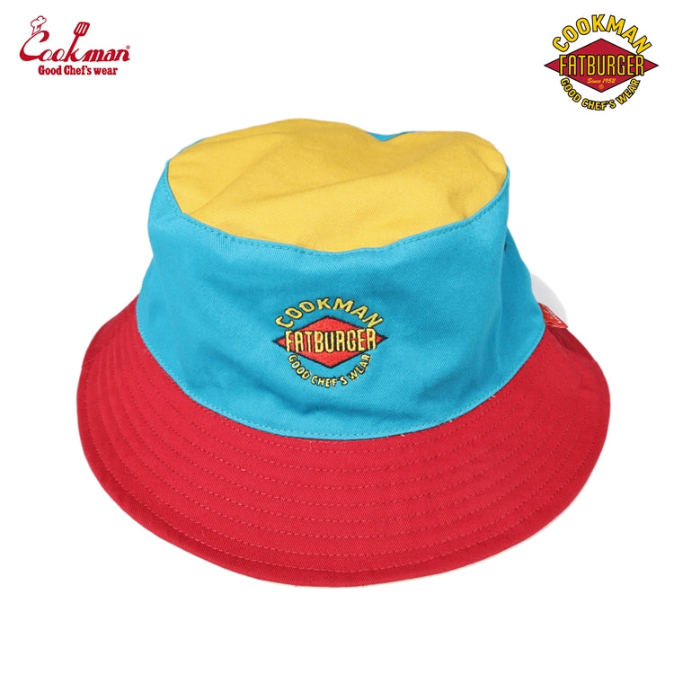 Cookman Reversible Bucket Hat - FAT BURGER